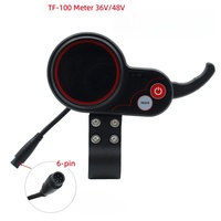 Accessoires pour trottinette électrique : Ensemble contrôleur 48V 20A, panneau d'instrument de communication, accélérateur en alliage d'aluminium