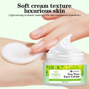 Crème <span class=keywords><strong>anti</strong></span>-acné pour le visage à l'arbre à thé pour les imperfections et le contrôle du sébum Produits de soin de la peau coréens Marque privée Hydratant pour le soin du visage - Product Image 4