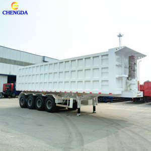 Semi-<span class=keywords><strong>remorque</strong></span> benne basculante latérale hydraulique 4 essieux robuste <span class=keywords><strong>de</strong></span> 50 à 70 tonnes à vendre - Product Image 6