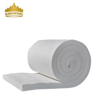 Couverture en fibre céramique réfractaire KINGWOOL <span class=keywords><strong>pour</strong></span> une isolation thermique élevée dans la construction de cheminées et de foyers - Product Image 1