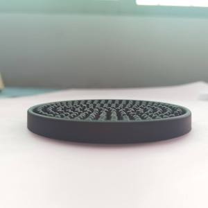 Printed <b>Silicone</b> PVC Round Coaster Rubber Drink Mat Non Slip Heat Resistant Cup <b>Pad</b> Table Protector Mat with Custom Design - Product Image 4