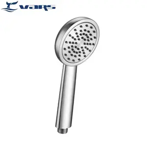 304 Stainless Steel Shower Head Water Saving Massage Hand Held Showerheads With Slicone Nozzle Outlets