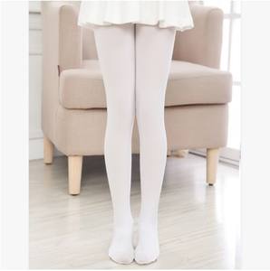 FY nouveau professionnel enfants enfants filles doux microfibre Convertible Ballet danse chaussettes collants velours danse chaussettes - Product Image 1