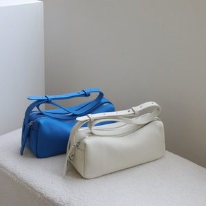 Sac à bandoulière <span class=keywords><strong>en</strong></span> cuir véritable Togo pour femme, avec plusieurs fermetures éclair, forme oreiller, sangle réglable, sac à main <span class=keywords><strong>en</strong></span> cuir, vente <span class=keywords><strong>en</strong></span> gros OEM ODM - Product Image 3