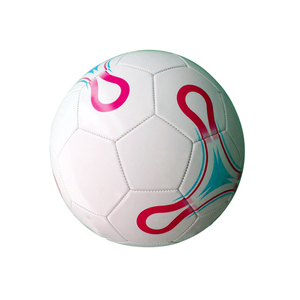 Balón de fútbol de tamaño 5 con logotipo personalizado directo de fábrica, tamaño oficial con máquina de superficie de goma lisa - Product Image 1