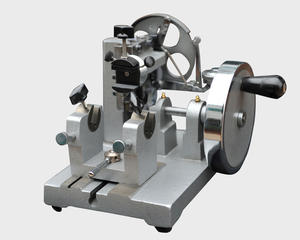 सस्ता मेडिकल उपभोज्य लैब स्टेनलेस स्टील पैथोलॉजी टिशू माइक्रोटोम ब्लेड होल्डर मैनुअल रोटरी माइक्रोटोम - Product Image 3