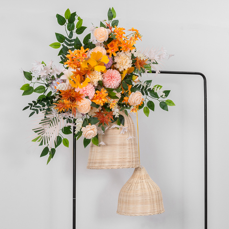 Arches Wrought Iron Shelf Decoration Ornaments Flower Wall Wedding Decoration Backdrop