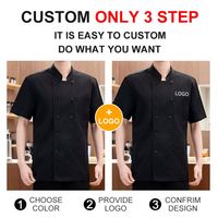Uniformes personnalisés avec logo pour serveurs d'hôtel, restaurants, bars, design de vêtements de cuisine, veste de chef