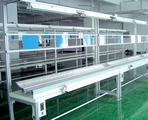 Sepenuhnya otomatis logistik Express Select Line jalur lokakarya sabuk konveyor peralatan Pengangkut Baja tahan karat dan tali sabuk - Product Image 6