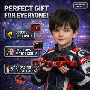 Auto <span class=keywords><strong>RC</strong></span> <span class=keywords><strong>Drift</strong></span> DWI Dowellin 1/24, Auto Telecomandata per Bambini, 20KM/H 4WD Alta Velocità con Luci LED, Pneumatici Extra per <span class=keywords><strong>Drift</strong></span> - Product Image 2