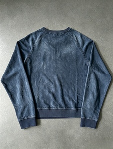เสื้อสเวตเชิ้ตแขนยาวผู้ชาย ผ้าฝ้ายถัก 100% สีพื้น สไตล์ลำลอง ทรงปกติ ผ้าฟอก ซักแล้วไม่เป็นขุย - Product Image 2