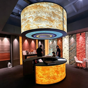 Plaque de pierre translucide résistante aux rayures pour les zones commerciales à fort trafic - Product Image 1