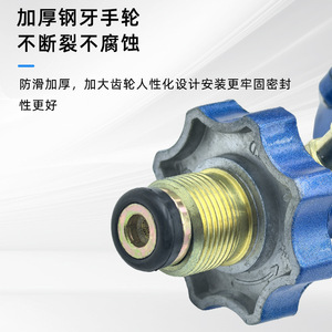 Régulateur de pression GPL Blue Arrow 1,2 L avec valve rotative pour gaz et joint torique - Product Image 5