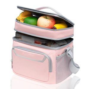 Summer Beach <b>Outdoor</b> Picnic Insulated Soft Freezing Wine <b>Drink</b> Fruit <b>Outdoor</b> Camping Collapsible <b>Cooler</b> Bag - Product Image 3