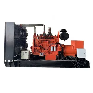 Biogasanlage 10 kW 2-Zylinder wassergekühlter kleiner Biogasanlage-Generator-Set Preise für heimgebrauch/