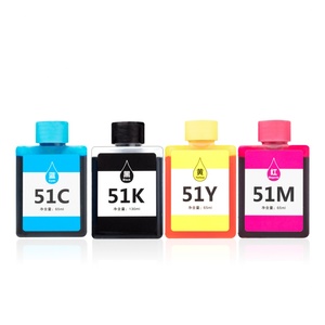 Proveedor de Tinta OCB, Tinta de Alta Calidad con Solvente, Tinta Permanente para Impresora Deli L511w L512w, Tinta de Color 51 - Product Image 1
