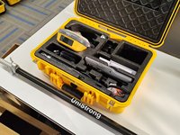 Puissant IMU-RTK GNSS Unistrong G990II/E800 avec 1408 canaux pour récepteur DGPS E-survey E800 d'instrument d'arpentage professionnel