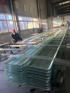 Panneau de <span class=keywords><strong>toiture</strong></span> en FRP ondulé transparent, <span class=keywords><strong>plaque</strong></span> de <span class=keywords><strong>toiture</strong></span> en GRP <span class=keywords><strong>pour</strong></span> la <span class=keywords><strong>toiture</strong></span> d'entrepôts - Product Image 4