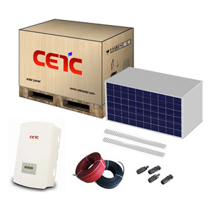 China New Products <strong>Solar</strong> Energy Solution on Grid 10KW <strong>Solar</strong> <strong>Panel</strong> <strong>System</strong> - Product Image 1