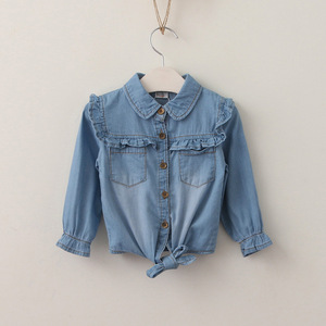 Chemises décontractées bleues à lacets, nouveau design 2017, pas chères, en stock, fabriquées en Chine - Product Image 5