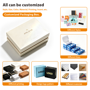 Boîte cadeau rigide personnalisée <span class=keywords><strong>de</strong></span> qualité supérieure avec estampage à chaud, emballage durable pour la vente au détail, pour les ensembles <span class=keywords><strong>de</strong></span> soins <span class=keywords><strong>de</strong></span> la peau en boutique - Product Image 5