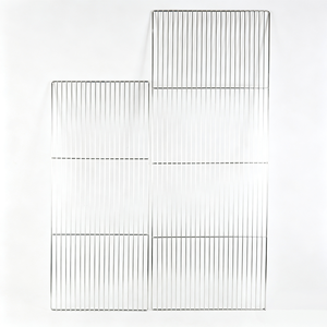 Custom BBQ <strong>Net</strong> Rack <strong>Wire</strong> Mesh Welded Tray Baking Tray BBQ Grill 304 316 316L Stainless Steel Barbecue BBQ Folding Baking Grill - Product Image 3