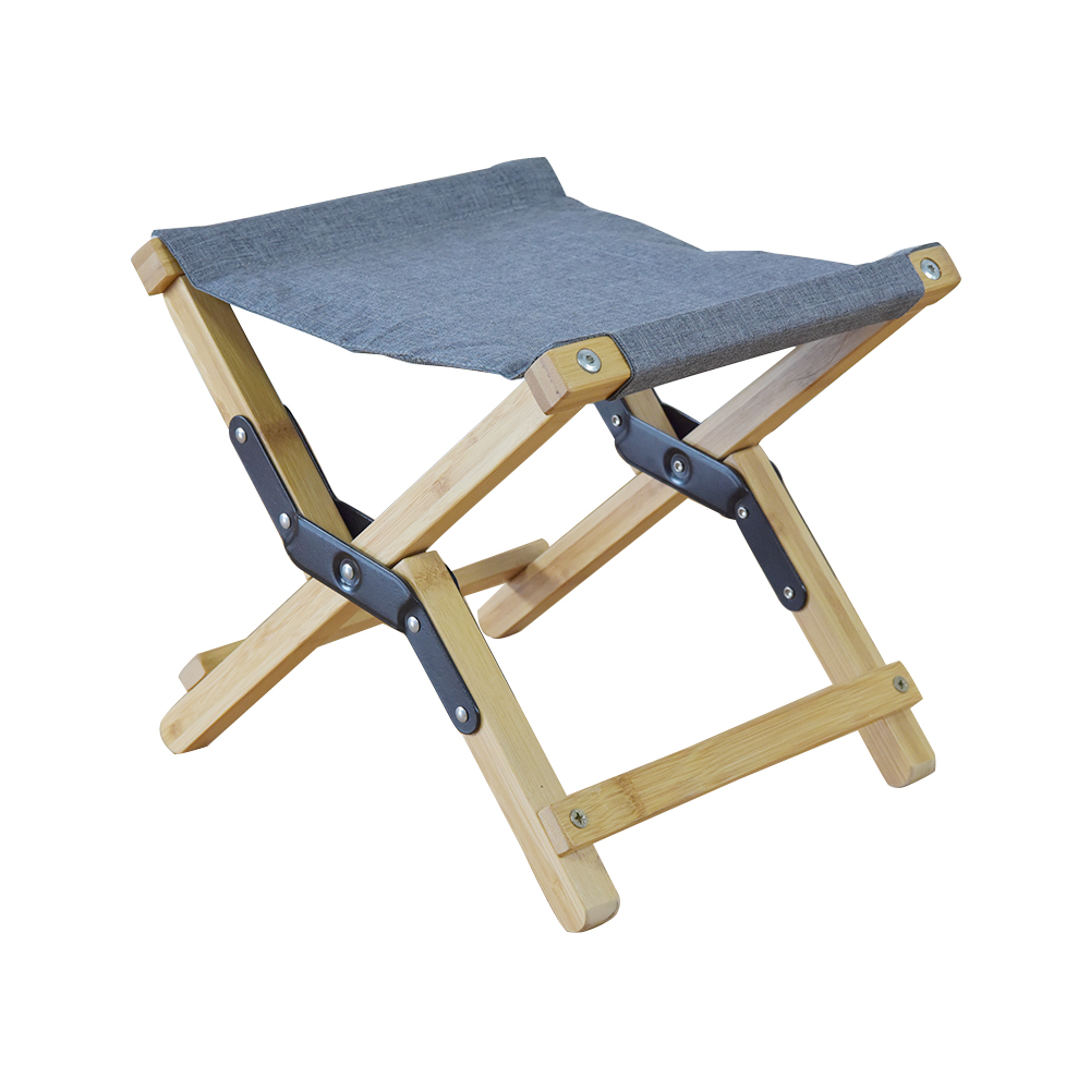 Натуральный Бамбуковый тубус, мини-стул для кемпинга, складное детское кресло, садовый шезлонг