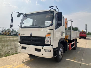 סין קטן 4x2 כונן מנוף נייד משאית 5 טון טלסקופי בום הילוכים & משאבה 25M גובה הרמה - Product Image 5