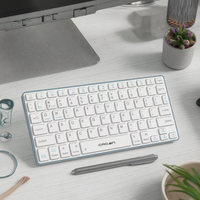 Nouveau clavier mécanique fin sans fil 2,4 GHz en alliage d'aluminium avec interrupteur à ciseaux USB-C pour tablette