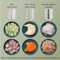Oem Service Rvs 3 Blades Handleiding Multifunctionele Cutter Slicer Mandoline Drum Roterende Kaas Groente Shredder Rasp
