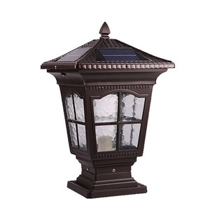 Lampes solaires à LED pour piliers, étanches, en alliage d'aluminium, durée de vie de 50 000 heures, pour la décoration de clôtures et de portails de jardin - Product Image 4