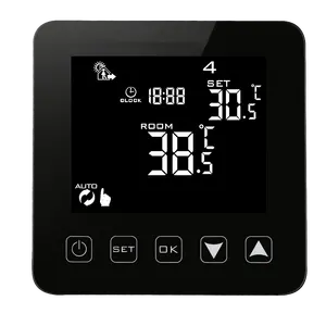 HY08-2 termostato intelligente 16A 7 giorni temperatura di controllo del Display digitale programmabile per il sistema di riscaldamento