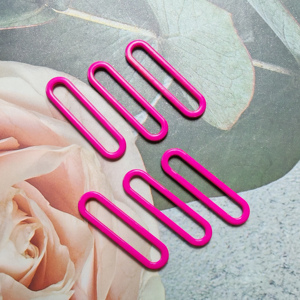 อุปกรณ์เสริมชุดชั้นใน แหวนขยายสายเสื้อชั้นในแบบปรับได้หลากสี  ตัวเลื่อน ตะขอ  วัสดุเป็นมิตรกับสิ่งแวดล้อม  โอริง  อุปกรณ์บิกินี่ - Product Image 1