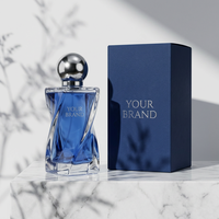 Parfum personnalisé 100 ml Eau de Parfum Fruité Floral pour les marchés arabes, conception d'emballage de bouteille avec emballage d'exportation, parfum ODM