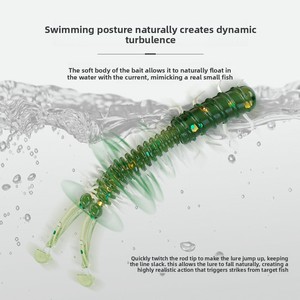 Skimming Shark Paquete <span class=keywords><strong>de</strong></span> 20 Señuelos Artificiales <span class=keywords><strong>de</strong></span> Acero Inoxidable para Tilapia Sin Anzuelos - Product Image 4