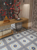 Vente en gros de carrelage du Moyen-Orient, tapis arabe à motif de carrelage comme carrelage rustique en céramique et en porcelaine