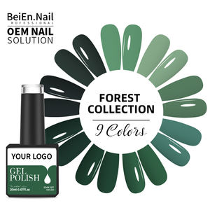 Esmalte <span class=keywords><strong>de</strong></span> Uñas en Gel UV BeiEn <span class=keywords><strong>de</strong></span> 18ml 20ml, Logotipo Personalizado, Alta Pigmentación, Laca Verde, Barniz, OEM, Venta al por Mayor por <span class=keywords><strong>Kilo</strong></span>, Lámpara LED, Botella Francesa - Product Image 1