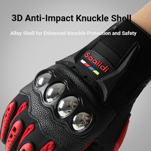 Kaixi Custom Motorhandschoenen Touchscreen Fietsen Zomer Knokkel Bewaker Winter Handbescherming Slijtvast Antislip - Product Image 2