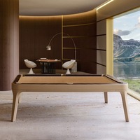 Multifunktionaler Holz-Schiefer Snooker-Billardtisch Hochwertiges Modernes Luxus-Design 7ft 8ft 9ft für den Heimgebrauch