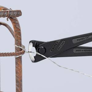 Pince robuste KNIPEX 99 11 300 pour les métallistes et les ouvriers du ciment, avec une force de coupe élevée et un revêtement plastique - Product Image 5