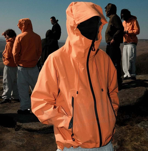 Veste imperméable pour homme, <span class=keywords><strong>softshell</strong></span>/hardshell, décontractée, à capuche, séchage rapide, fermeture éclair, veste d'extérieur imperméable, grande taille - Product Image 1