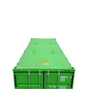 Conteneur de stockage de haute qualité, durable, en acier, pour fret maritime, conteneur chimique 20' à toit souple, vente en gros - Product Image 1