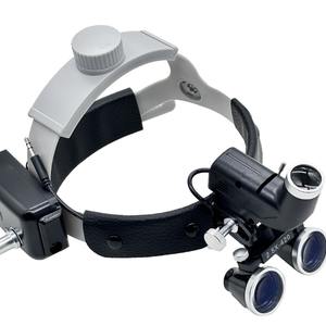 Lupa dental oral con soporte para la cabeza, 2.5x/3.5x, lupa médica con luz LED súper brillante - Product Image 5