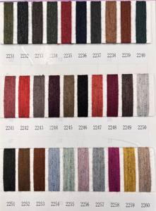 Stock beaucoup 48NM/2 42% Viscose18 % Nylon28 % PBT12 % Polyester cristal noyau filé fil mélangé pour pull - Product Image 5