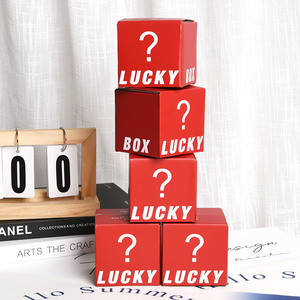 Scatola Sorpresa Personalizzata per Capodanno, Cartone Festivo Rosso Rinforzato con Stampa UV e Vantaggi Speciali - Product Image 2