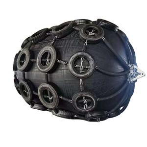 Fender gonflable pour bateau d'amarrage et d'ancrage, fender de marina pour bébé avec pneus - Product Image 1