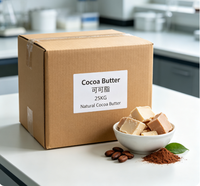 Beurre de cacao pur non raffiné 100% de qualité cosmétique pour les soins de la peau, beurre de karité pour les cheveux et la peau, crème et lotion pour le corps au chocolat, savon