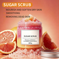 Gommage corporel au sucre double couleur hydratant, nourrissant, nettoyant en profondeur et exfoliant