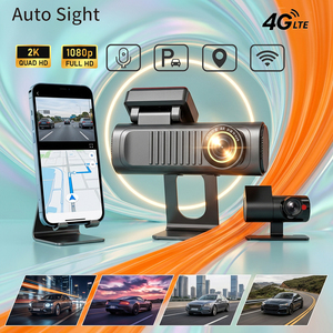 Cámara Inteligente 4G LTE para Coche con Visión Nocturna, Detección de Movimiento, Monitoreo de Estacionamiento y Seguimiento, Cámara Frontal 2K con Resolución Cercana a 1080p y Wi-Fi - Product Image 1