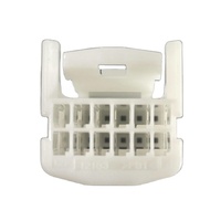 Connecteur 12 broches 0,7 mm blanc pour câble de commande centrale de voiture, prise femelle pour Toyota 1318774-1